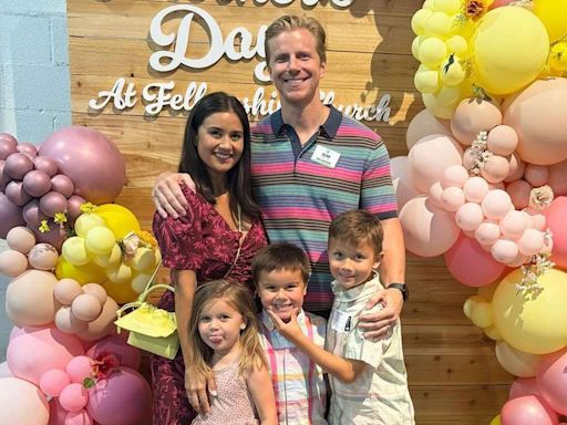 Catherine Giudici Is 'Spoiled' by Husband Sean Lowe and Their Three Kids on Mother's Day