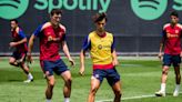 El entrenamiento del Barça previo a la visita del Rayo, en streaming