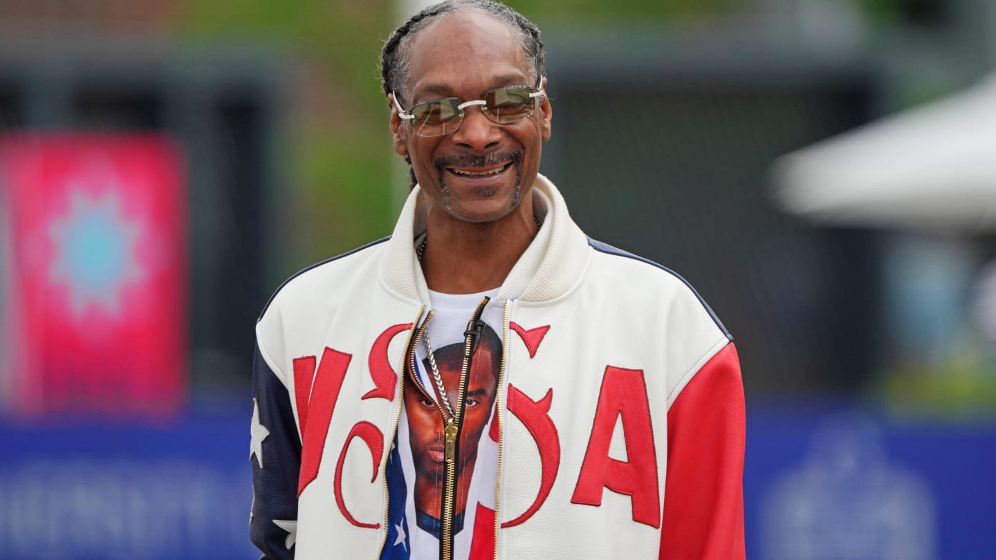 Snoop Dogg Celebrated First USA Gold Medal at Olympics With Caeleb Dressel's Wife