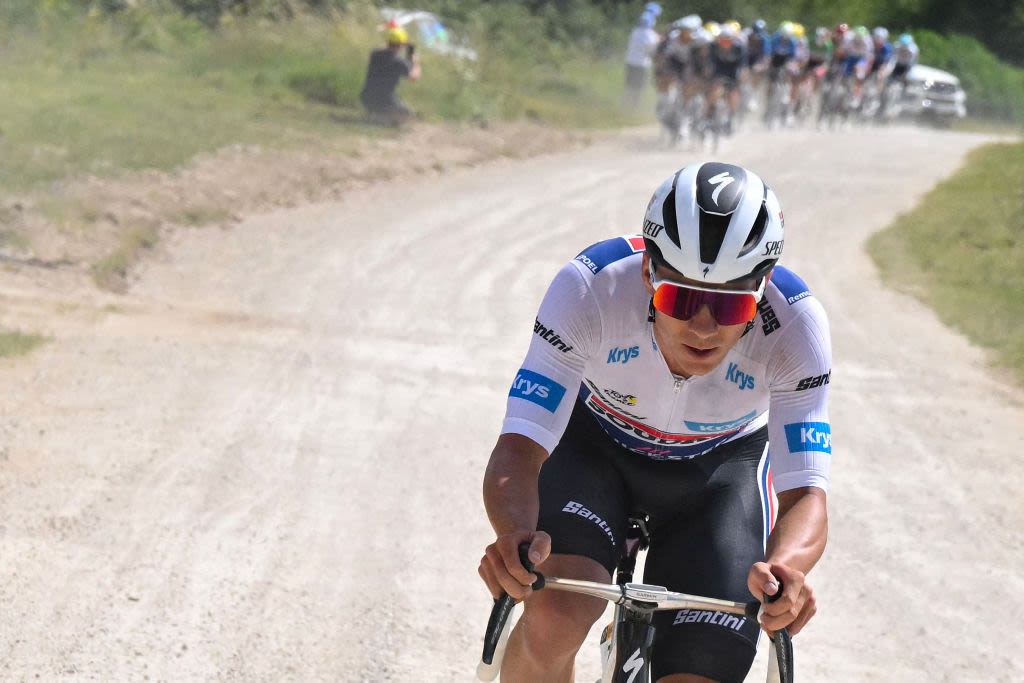 'Sometimes you need the balls to race' – Remco Evenepoel criticises Vingegaard, Visma on Tour de France's gravel stage