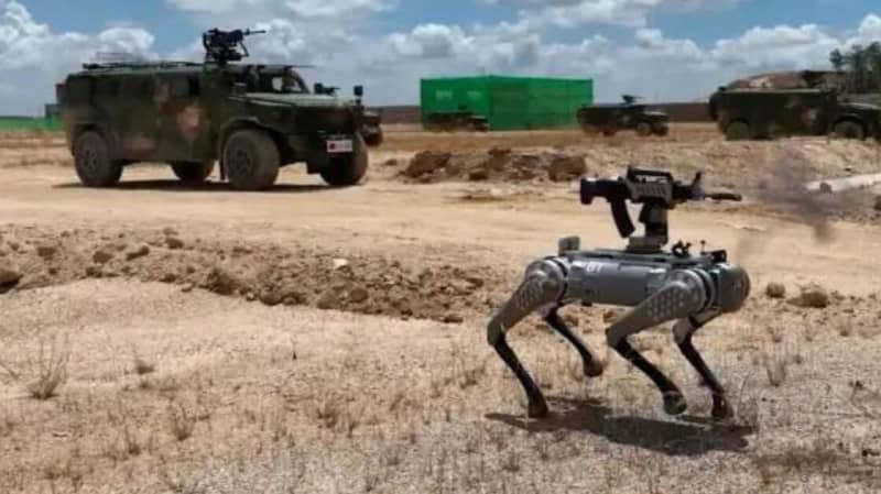 China’s Military Shows off Machine Gun-Toting Robot Dogs: ‘New Member in our Urban Combat Operations,’ Declares Soldier