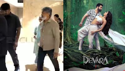 SS Rajamouli watches Jr NTR's Devara first day first show, watch video