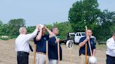 Olanta breaks ground on new station, celebrates with BBQ