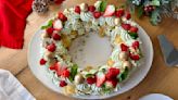 Matcha Berry Pavlova Wreath Recipe