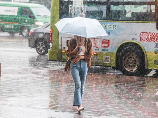 天氣預報／鋒面今晚通過！明後天「雨掃全台」 北台灣驟降10度