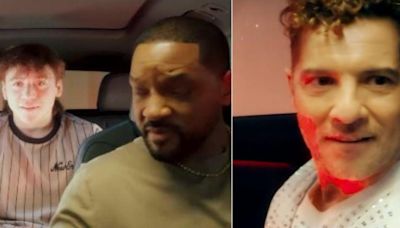 Lo más rándom de hoy: el vídeo viral de Will Smith con Bisbal y Paulo Londra dentro de un coche