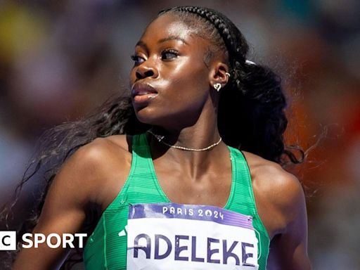 Rhasidat Adeleke: Irish athlete through to Olympic 400m final.