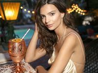 Emily Ratajkowski Frees The Nipple And Rocks A Short Crop In BTS IG Pics