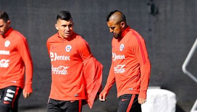 Vidal y Medel quedan fuera de la nómina de Chile para amistoso con Paraguay
