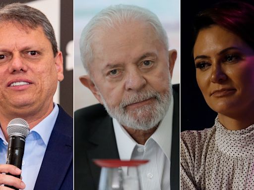 As vantagens de Tarcísio sobre Michelle Bolsonaro contra Lula em 2026, na visão do PL