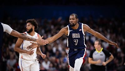 Former Texas star Kevin Durant becomes U.S. basketball's all-time leading Olympic scorer