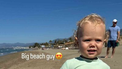 Brittany Mahomes Shares Cute Vacation Photos of ‘Beach Girl’ Daughter Sterling and ‘Big Beach Guy’ Son Bronze