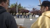 Boeing firefighters picket in Everett for better pay | HeraldNet.com