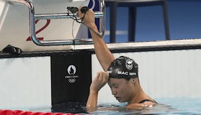 Canada's Maggie Mac Neil falls short of Olympic butterfly gold repeat