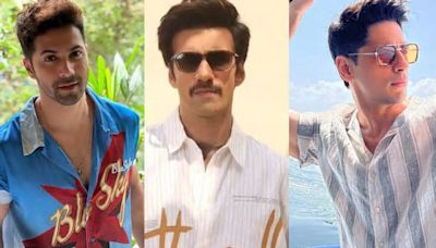 Varun Dhawan, Avinash Tiwary, Sidharth Malhotra and more filmi heartthrobs who're effortlessly slaying SUMMER looks