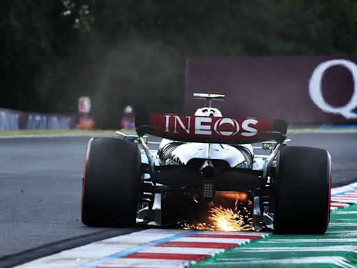 F1: Mercedes explica "dificuldades" de Hamilton com efeito solo