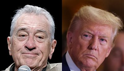 Robert De Niro attacks ‘idiot’ Donald Trump: ‘He thinks he’s a gangster’