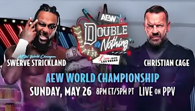 Swerve Strickland enfrentará a Christian Cage en AEW Double or Nothing 2024