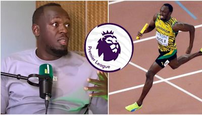Usain Bolt named the one Premier League star who could beat him in a 20-yard sprint