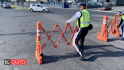 Cierre total en ambos sentidos en esta avenida del norte de Quito