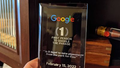 A TikToker said he won an award for being the first to Google an obscure phrase. The elaborate hoax reached millions and sparked a copycat trend.