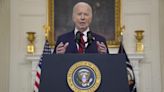 Biden says the US is rushing weaponry to Ukraine as he signs a $95 billion war aid measure into law