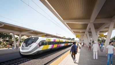 Así se verá el tren de alta velocidad que conectará el Sur de California con Las Vegas