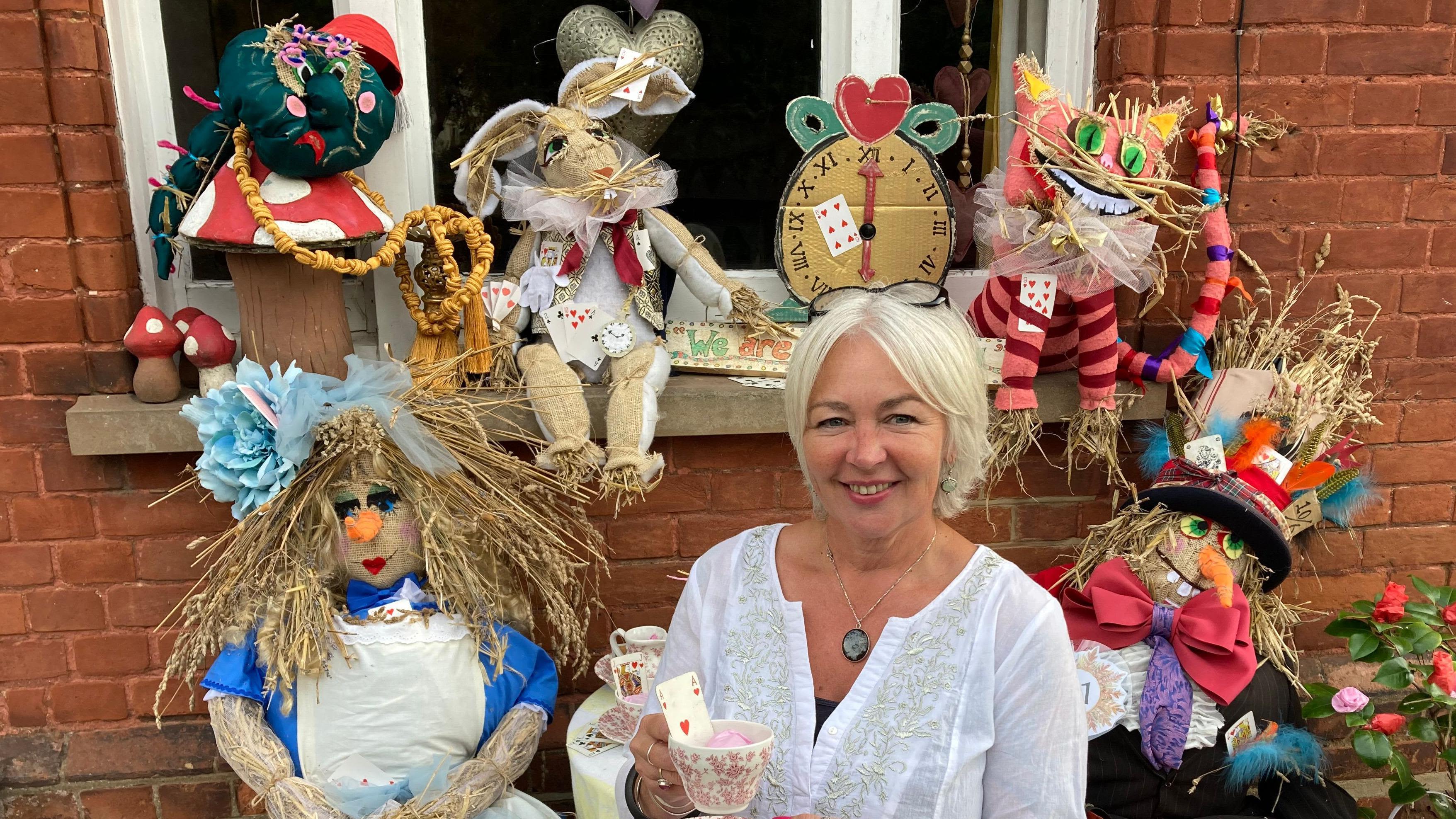 Scarecrows take over village for annual festival