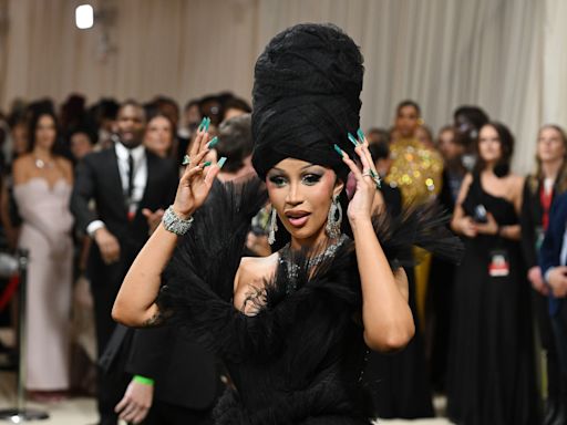 Cardi B Was the 2024 Met Gala's Biggest Rose. Literally.