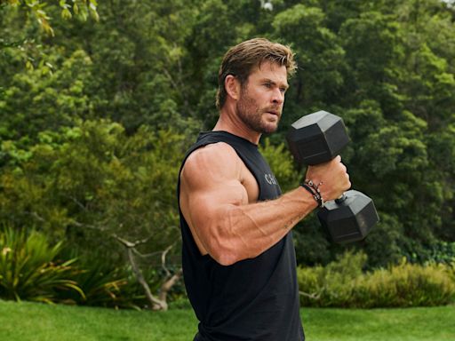 Chris Hemsworth shares dumbbell workout to pack on upper body muscle