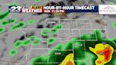 One last round of showers and storms expected tonight across the stateline