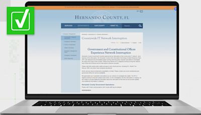 Yes, cybercriminals stole Hernando County's data for ransom