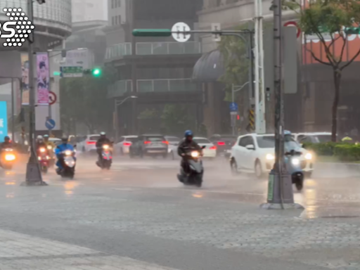 雨根本用倒的！大雷雨狂轟6縣市 「雙北13區」淹水警戒