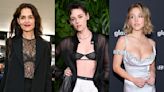 How Sydney Sweeney, Katie Holmes and More Stars Are Bringing Back Peekaboo Bra Trend