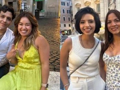 Ángela Aguilar pidió a fan que no contara que la vio con Nodal en Roma