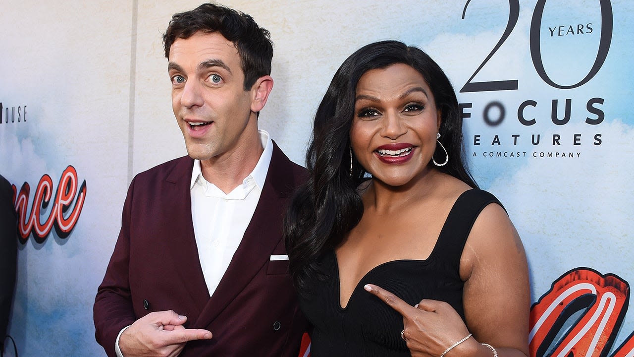 B.J. Novak Talks Meeting Mindy Kaling’s Infant Daughter Anne