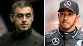 Ronnie O'Sullivan tells Lewis Hamilton he's lucky after sad snooker revelation