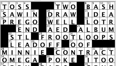 Off the Grid: Sally breaks down USA TODAY's daily crossword puzzle, Top Dollar