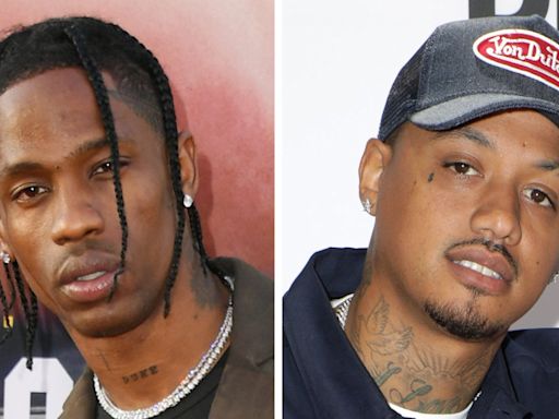 Travis Scott and Alexander 'AE' Edwards Fight in Cannes