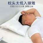 德國進口胖子專用枕頭天然乳膠枕頭高枕加厚加高護頸椎助睡眠-瑞芬好物家居