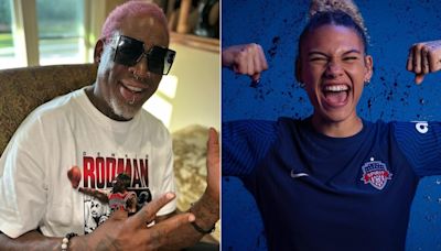 Olimpíadas: Filha de Dennis Rodman, astro ex-NBA, marca o primeiro gol dos Estados Unidos em Paris