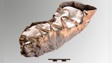 'Outstanding' 2,200-year-old child's shoe discovered deep underground in Austrian mine