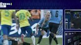 Nahitan Nández, expulsado en Uruguay vs Brasil por Copa América: el terrible planchazo que no vio Darío Herrera pero le marcó el VAR