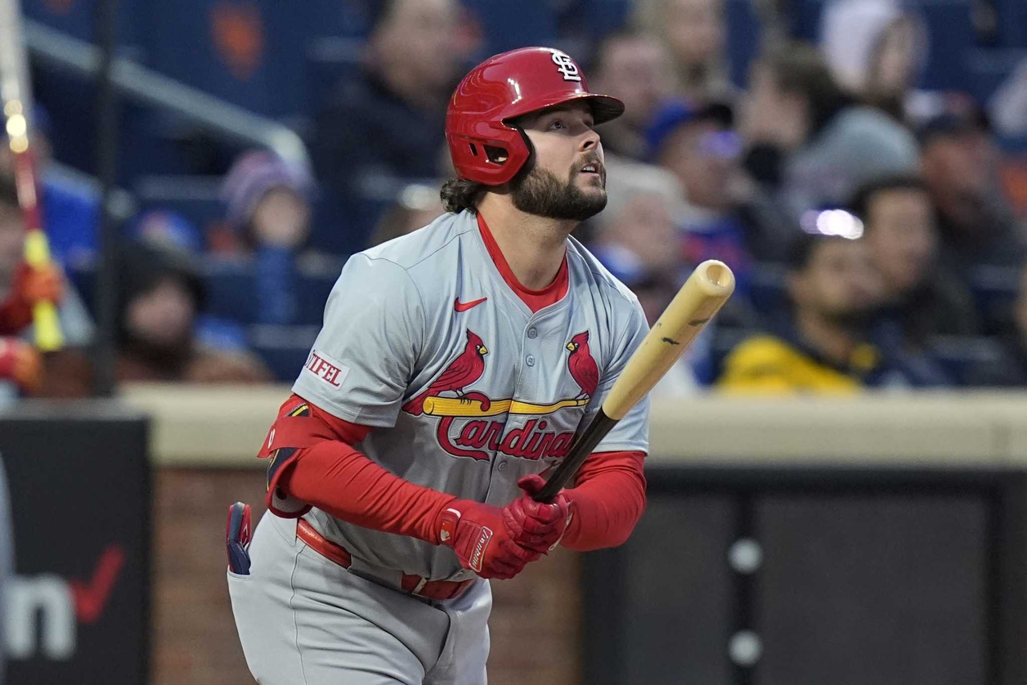 Alec Burleson snaps power drought with a 3-run homer, leading Cardinals past Mets 4-2