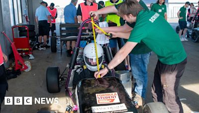 Engineering students in pole position at Silverstone