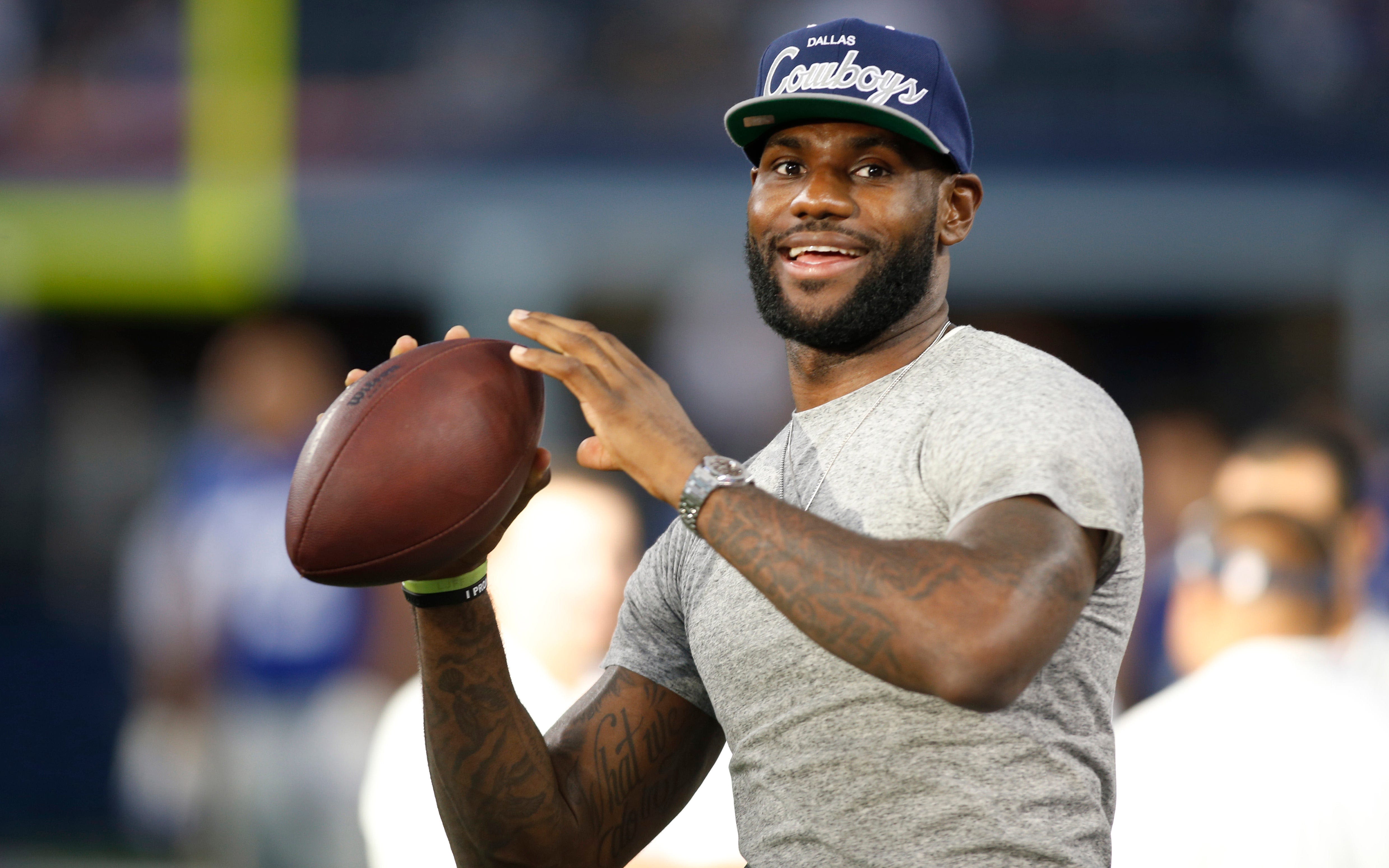 LeBron James nominated for National High School Football Hall of Fame with local stars