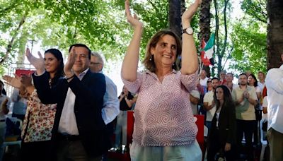 Ribera reafirma que "lo mejor que le ha pasado a Extremadura es Europa" junto con "los años de gobierno del PSOE"