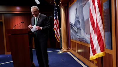 Chuck Schumer's Senate Democrats make very public push on marijuana