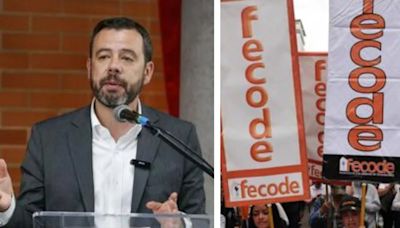 Fecode le responde al alcalde Galán y le recuerdan que su hermano participó en una marcha en abril