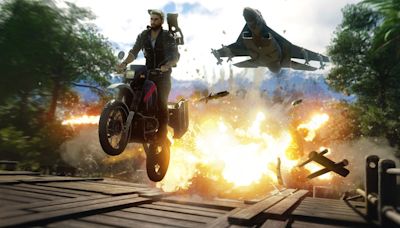 A Just Cause movie is in production, with Blue Beetle director in charge